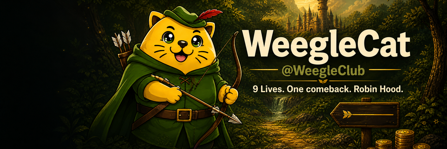 WeegleCat Cinematic Outlaw Banner